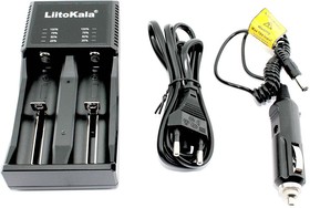 Зарядное устройство LiitoKala Lii-PL2 + автомобильная зарядка 12V