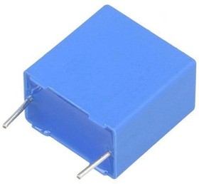 Фото 1/2 B32522N6105K000, B32522 Polyester Film Capacitor, 450V dc, ±10%, 1μF, Through Hole