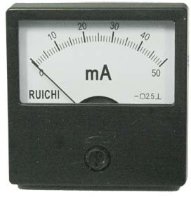 Головка измерительная Амперметр, размер 60x60 мм, 50мА, марка CG-60, точность 1.5