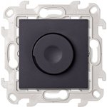 Simon 24 Graphite Pass-through dimmer, 40-450W