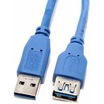 ACU302-0.5M, Aopen USB 2.0 Type-AM - USB 2.0 Type-AF 0.5м, Кабель
