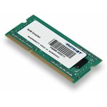 Оперативная память Patriot SL 4Gb DDR3 1600MHz SO-DIMM PSD34G160081S RTL 1*4GB ...