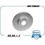 BRBD12 Диск тормозной передний 13502001 BR.BD.1.2 Aveo T300, Cobalt, RAVON R4 17- R14