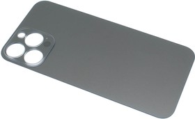 Фото 1/2 Задняя крышка (стекло) для Apple iPhone 13 Pro Max черная