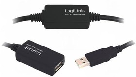 Фото 1/2 UA0147, Кабель USB USB 1.1,USB 2.0 гнездо USB A,вилка USB A 25м