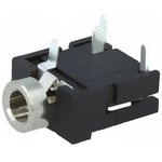 KLBR 4, Jack Connector 3.5 mm Through Hole Stereo Socket, 3Pole 1A