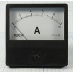 Головка измерительная Амперметр, размер 80x80 мм, 10А, марка CG-80, точность 1.5