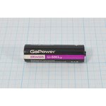 Батарейка, напряжение 3.6 В, 14505[AA], Li-SOCl2, ER14505, GoPower