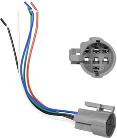 LAS2 connector, Коннектор для антивандальных кнопок LAS2, пластик, серый