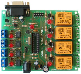 Отладочная плата для микроконтроллера ATtiny в корпусе DIP8