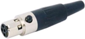 Mini-XLR-MC-901, Гнездо на кабель, 3 контакта