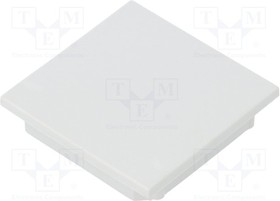 V4960022, Заглушка для профилей LED, серый, ABS, Назначение VARIO30-08