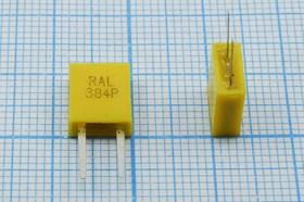 Керамические резонаторы 384кГц с двумя выводами; №пкер 384 \C07x4x09P2\\3000\ \RAL384P\2P-2