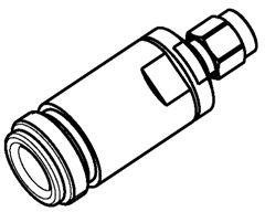 03S105-K00S3, RF Adapters - Between Series RPC-3.50 Plug-RPC-N Jack ST Adapter