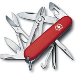 Складной нож Victorinox Deluxe Tinker, функций: 17, 91мм, красный  ...