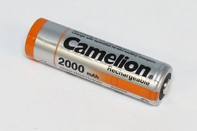 Фото 1/3 Аккумуляторная батарея 1,2В, емкость 2000мАч, ACCU, тип NiMH, CAMELION