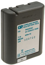 Аккумуляторная батарея 3,6В, емкость 600мАч, AASx3, T119, GP