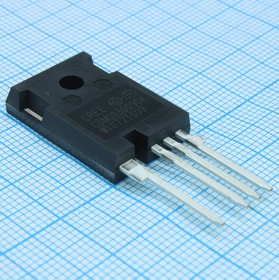 Фото 1/4 C3M0030090K, Транзистор полевой MOSFET N-канальный SiC 900В 73А 4-Pin(4+Tab) TO-247