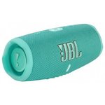 JBLCHARGE5TEAL, JBL Портативная акустика Charge 5, Bluetooth, 40 Вт, IP67, бирюзовый.