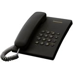 Телефон проводной Panasonic KX-TS2350RUB черный