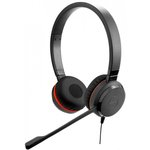 Гарнитура проводная Jabra EVOLVE 20 SE, Stereo, MS / USB-A / (021158) {48}