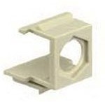 45-944-BU, Connector Accessories Empty Coaxial Insert Ivory Bulk