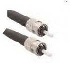 45-6126, Cable Assembly Fiber Optic 1m Duplex ST to Duplex ST M-M
