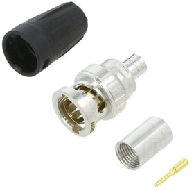 Фото 1/2 NBNC75BRU11, rearTWIST HD BNC Cable Connectors - The rearTWIST HD BNC cable connector offers a true 75 Ω design and is perfect ...