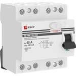 Выключатель дифференциального тока (УЗО) 4п 40А 100мА тип AC ВД-100 ...