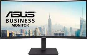 Фото 1/10 Монитор ASUS 34" VA34VCPSN VA 3440x1440 Curved 1500R 4ms 300cd 100Hz HDR10 MM DP HDMI Swivel Pivot HAS Black; 90LM08JJ-B01170