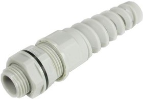 1005M1610-G (MGB16-P-10G-ST), Ввод кабельный, полиамид, серый с амортизатором