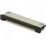 PCA-2K-16-HL-3, Connector: FFC (FPC), Horizontal, PIN: 16, SMT, 0.5A, 30M, 1mm