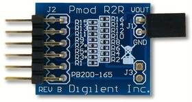 Фото 1/2 410-165, Data Conversion IC Development Tools PmodR2R - Resistor Ladder D/A Converter