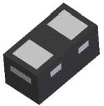 Фото 1/2 D3V3L1B2LP3-7, -65°C~+150°C@(Tj) 3.8V 8V 96W 28pF@1MHz 3.3V X3-DFN0603 ESD ProtectIon DevIces ROHS