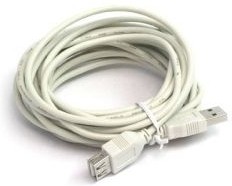 Фото 1/2 Gembird CC-USB2-AMAF-15 USB 2.0 кабель удлинительный 4.5м AM/AF , пакет