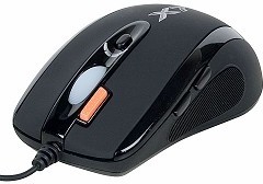 A-4Tech Мышь X(7)-710BK (черный) USB, 2000dpi, встр. память 16Кб, 1000ГЦ, 7 кнопок. [94397], A4 Tech | купить в розницу и оптом