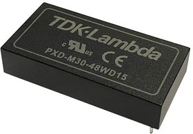 PXD-M30-48WD05, Isolated DC/DC Converters - Through Hole 30W 18-75VDCin