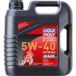 3019, LiquiMoly 5W40 Motorbike 4T Synth Offroad Race (4L)_масло моторное ...