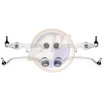 AUR01027, Set OF LEVERS PER LOWER LEVER VW PASSAT B5/AUDI A6 95- (4 pieces lower levers/cone=16
