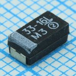 T520C226M016ATE080, (чип тант.16В 22мкФ 20% C Polymer), 16В, 22мкФ, +20% ...