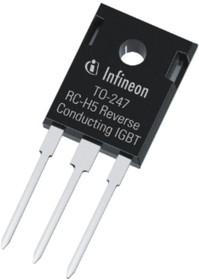 IHW50N65R5XKSA1, Транзистор IGBT, 650В, 50А, 141Вт, TO247-3