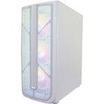 1STPLAYER FIREBASE X4 White / ATX, TG / 4x120mm LED fans inc. / X4-WH-4F1-W