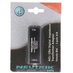 Neutrik NADITBNC-MX адаптер AES/EBU, BNC 75Ом вход - XLR male штекер 110Ом выход
