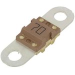 153.5631.5701, Automotive Fuses 70A 32VDC BF1 BROWN M5 TWO HOLES
