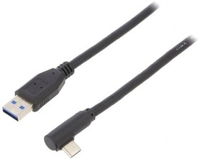 Фото 1/2 66502, Кабель USB 1.1,USB 2.0,USB 3.0 1,5м черный Проводник Cu