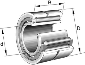 Фото 1/2 Подшипник (INA / FAG) NKI40/30-TV-XL