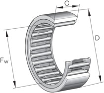 Подшипник (INA / FAG) RNAO30X40X17 | купить в розницу и оптом