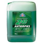 AGA050Z, Антифриз, готовый к применению, зеленый -42С, 10 кг, G-12++