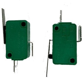MSW-02A-20-27S, Микропереключатель ON-(OFF) с лапкой 27мм (16A 125/250VAC) SPDT 2P