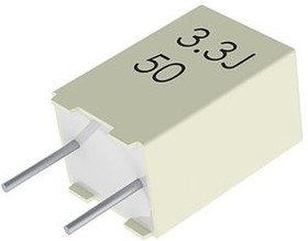 R82CC4220Z370K, Cap Film 2.2uF 50V PET 10% (7.2 X 6 X 11mm) Radial Stacked 5mm 105°C Automotive Bulk